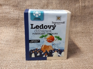 BIO Čaj Ledový džbánek - pomeranč/bazalka