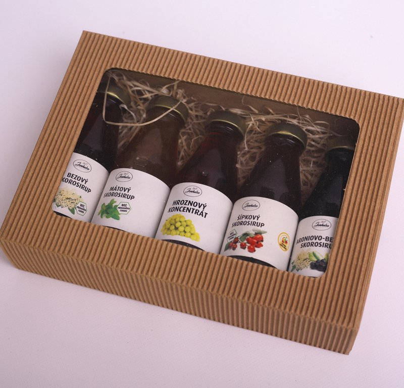 Dárkové balení - sirupy 5x 200 ml