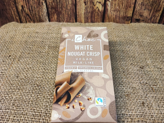 BIO Vegan čokoláda Ichoc bílý nugát s oříšky