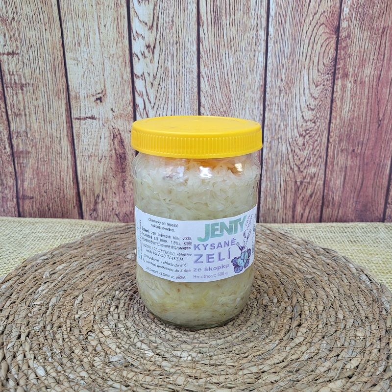 Jenty Kysané zelí bílé 500 g Jenty Kysané zelí bílé 500 g