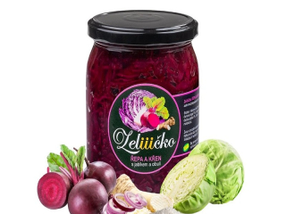 Zeliiičko zelí řepa, křen, jablko 500 g