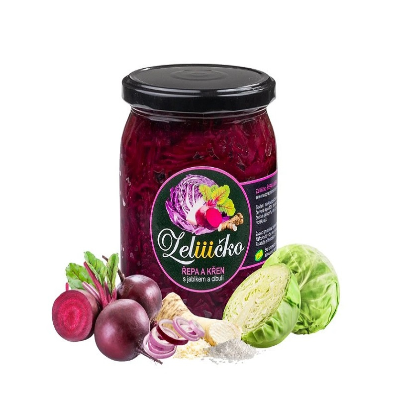 Zeliiičko zelí řepa, křen, jablko 500 g