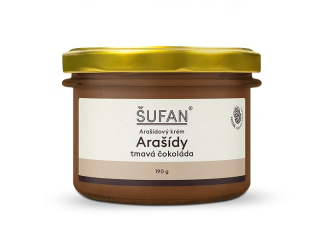 Šufan Arašídy + tmavá čokoláda 190 g