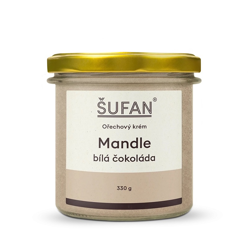 Šufan mandle s bílou čokoládou 330 g