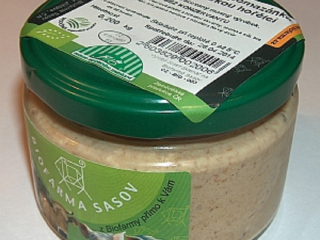 BIO Škvarková pomazánka s hořčicí 190 g
