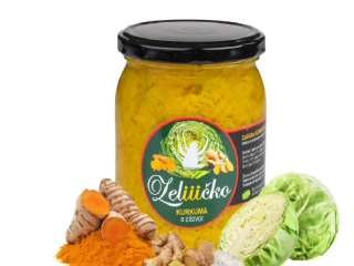 Zeliiičko zelí kurkuma, zázvor 500 g