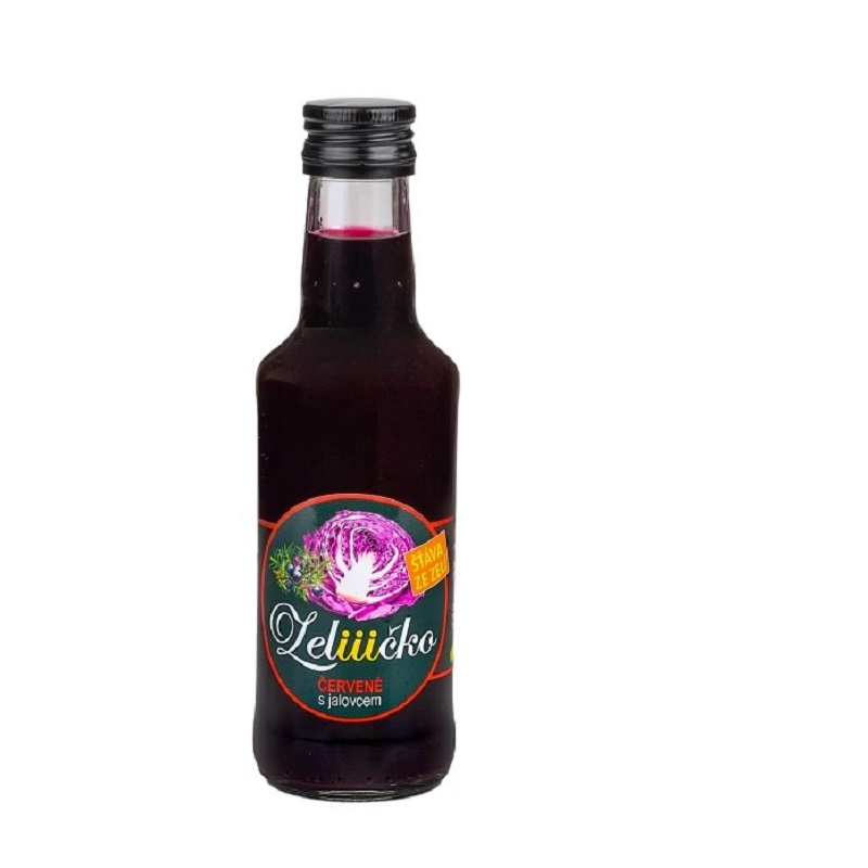 Zeliiičko Probiotický shot červené zelí s jalovcem 300 ml