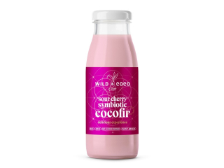 Wild & Coco BIO Symbiotic cocofir sour cherry 250 ml