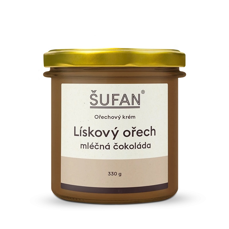Šufan Lískový ořech s mléčnou čokoládou 330 g