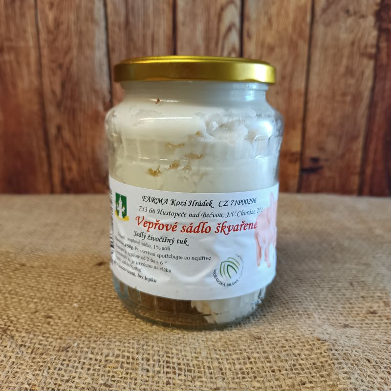 Farma KH - Vepřové sádlo čisté 450 g
