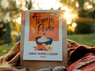 Tsampa Jablko+Skořice+Zázvor