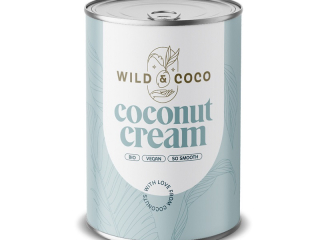 Wild & Coco BIO Kokosové mléko (22 % tuku)