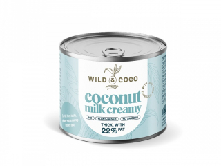 Wild & Coco BIO Kokosové mléko 200 ml