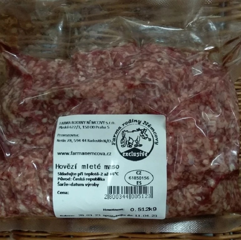 Němcovi - Hovězí mleté maso