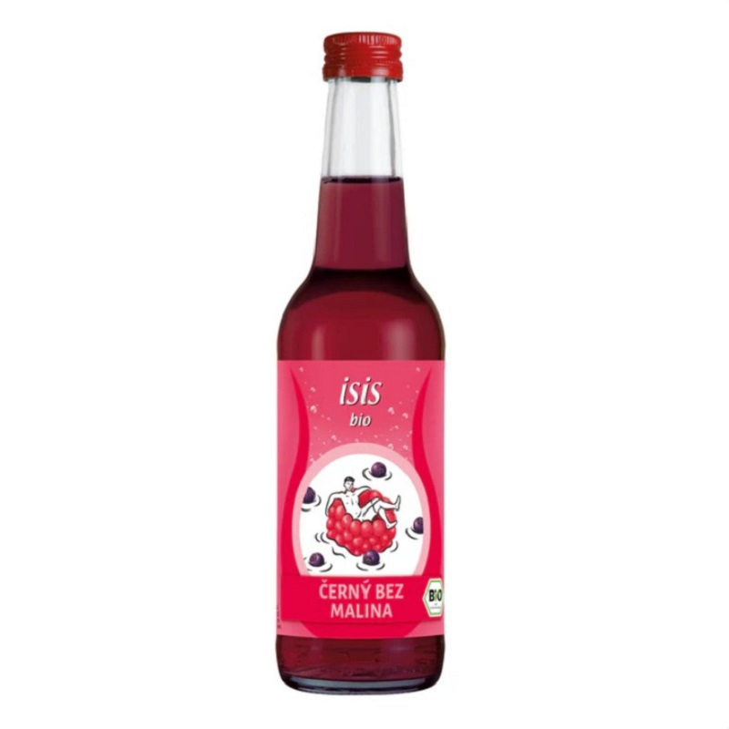 BIO Limonáda Černý bez malina 0,33 l