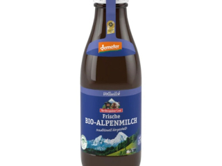 BIO Čerstvé alpské mléko plnotučné 1 l
