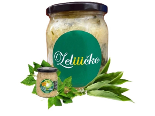 Zeliiičko Zelí s medvědím česnekem a kopřivou 500 g