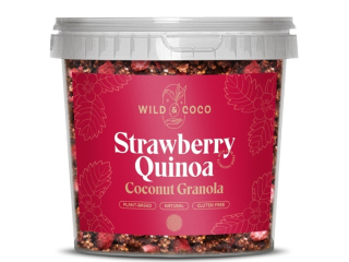 Wild & Coco Strawberry Quinoa Coconut Granola 900 g