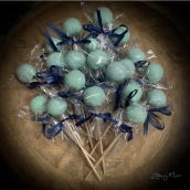 Cake pop - modrá spirulina 35 g