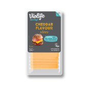 VIOLIFE Plátky s příchutí cheddar 100 g